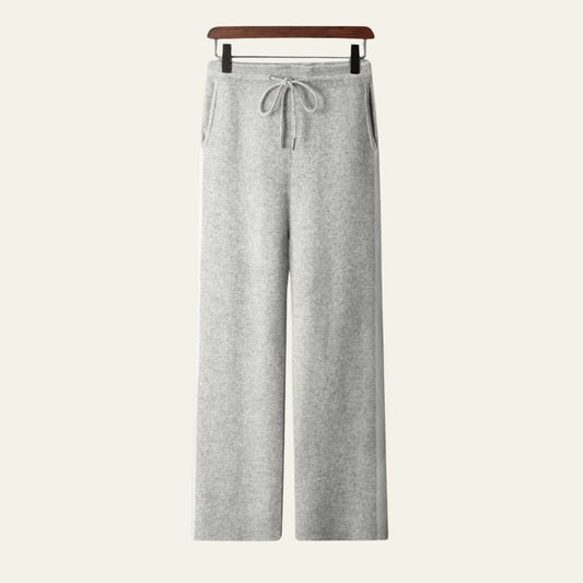 The Marseille Merino Wool Striped Straight-Leg Pant