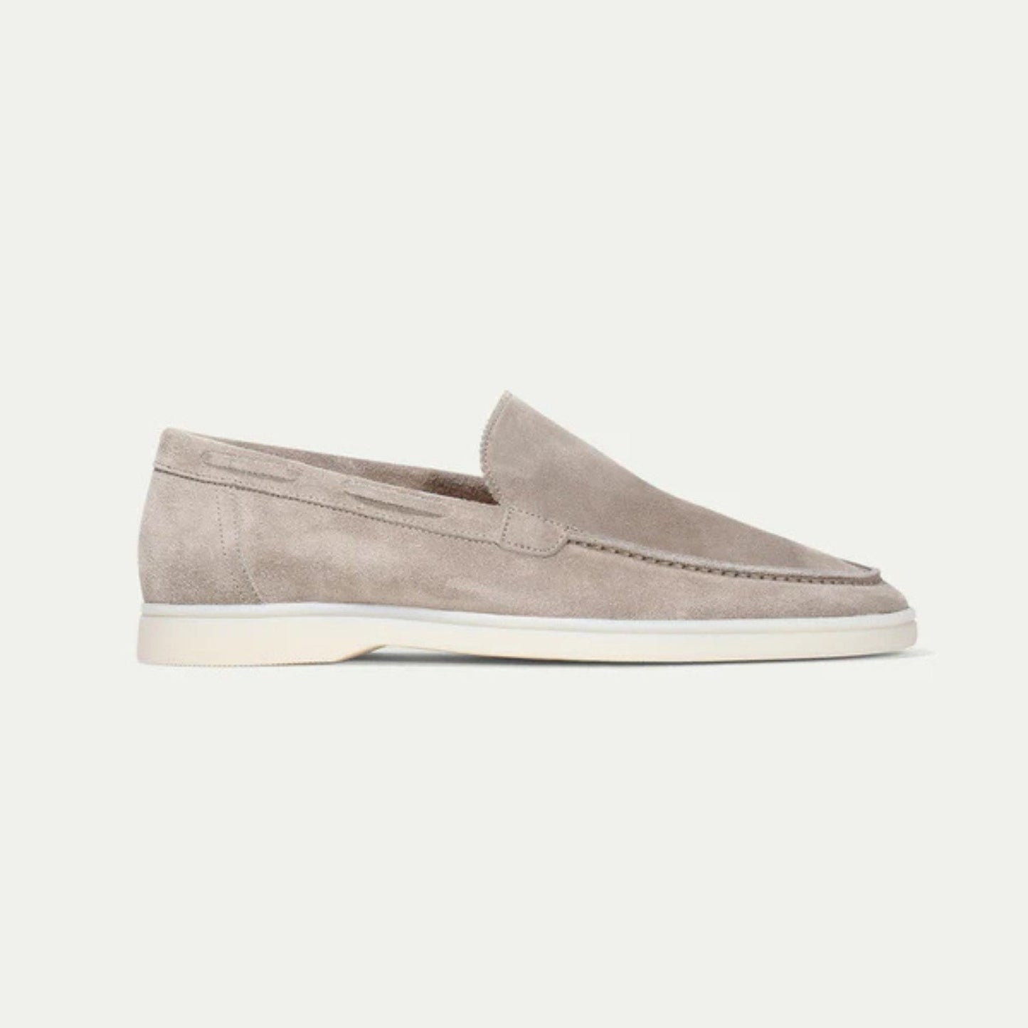 The Monaco Yacht Loafers Light Grey