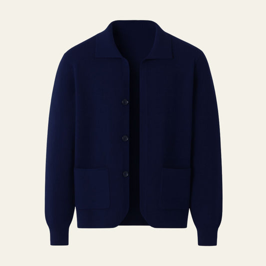 The Vienna Merino Wool Overshirt