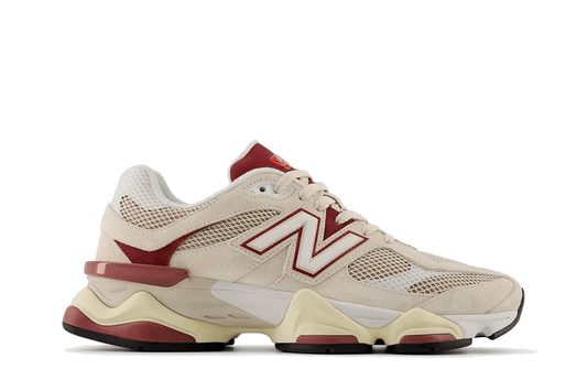 NB 9060 'linen Burgundy' Beige Unisex Sneakers